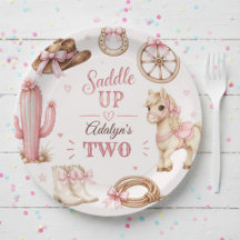 Anniversaire de Cheval de Cowgirl Occidental Rose