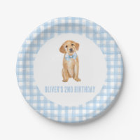 Anniversaire de chiot prépa carreaux
