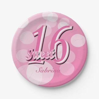Assiettes En Carton Anniversaire de l'art | de mot du bonbon 16 16ème