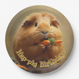 Assiettes En Carton Anniversaire du cochon de lait !