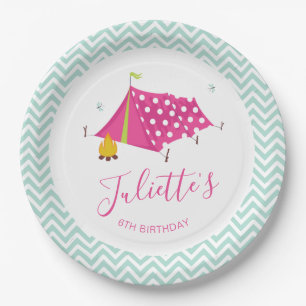 Assiettes En Carton Anniversaire fascinant de filles de restauration