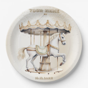 Assiettes En Carton Anniversaire Fête Joyeux Go Tour Cirque Carnaval