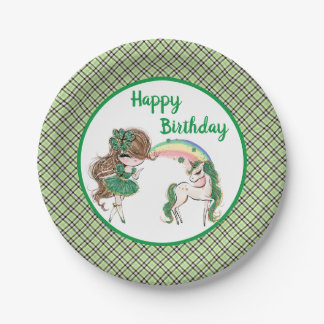 Assiettes En Carton Anniversaire irlandais