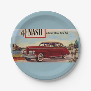 Assiettes En Carton Annonce automobile Nash 1941