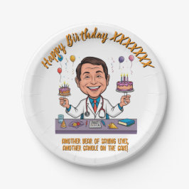 Assiettes En Carton ANTISTRESS Celebrate Medical Milestones