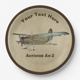 Assiettes En Carton Antonov An-2