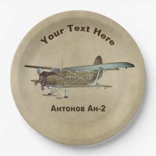 Assiettes En Carton Antonov An-2