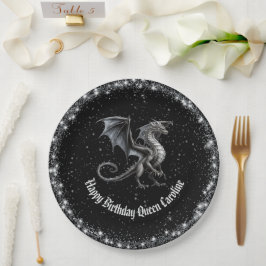 Assiettes En Carton Appel à tous les dragons Anniversaire