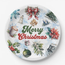 Aquarelle de Noël