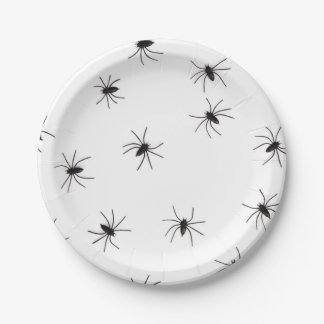 Assiettes En Carton Araignée Halloweeen