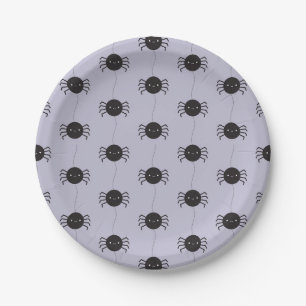 Assiettes En Carton Araignées d'Halloween de Kawaii