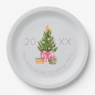 Assiettes En Carton Arbre de Noël