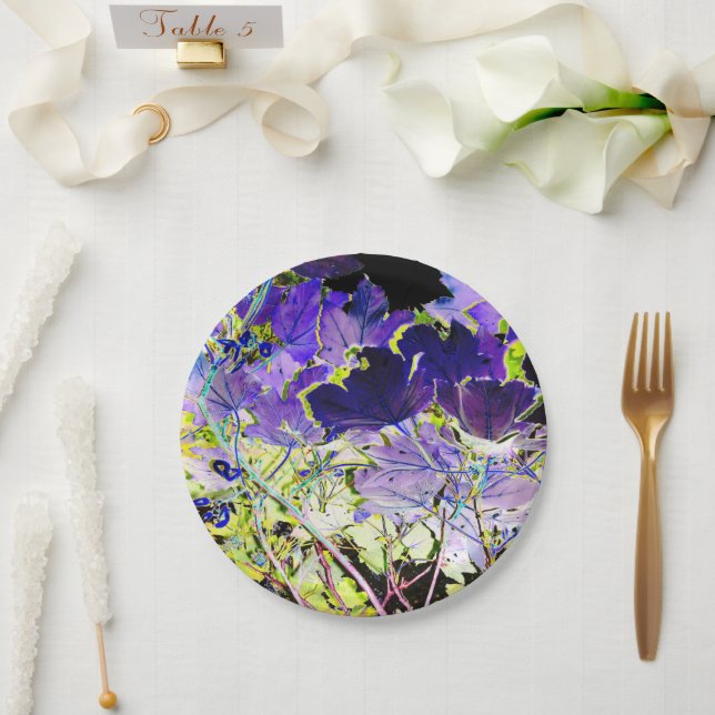 ASSIETTES EN CARTON ARBRES (Mariage)