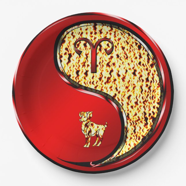 Assiettes En Carton Aries the Ram (Devant)