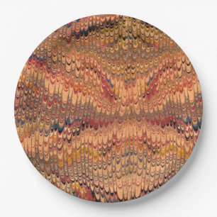 Assiettes En Carton Arizona Marbled