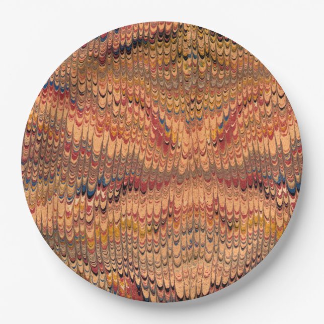 Assiettes En Carton Arizona Marbled (Devant)