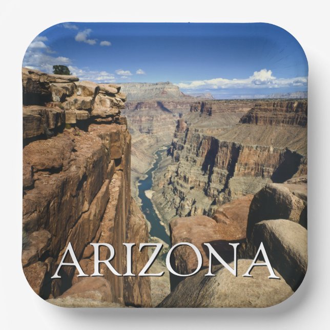 Assiettes En Carton Arizona | Parc national du Grand Canyon (Recto)