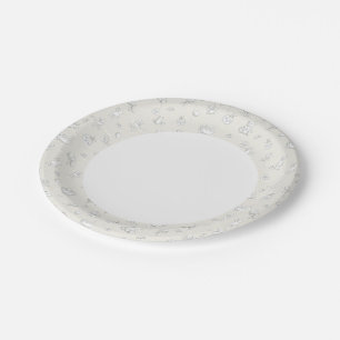 Assiettes En Carton arrière - plan de bébé