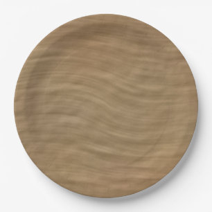 Assiettes En Carton Arrière - plan naturel Tan Sandstone Look