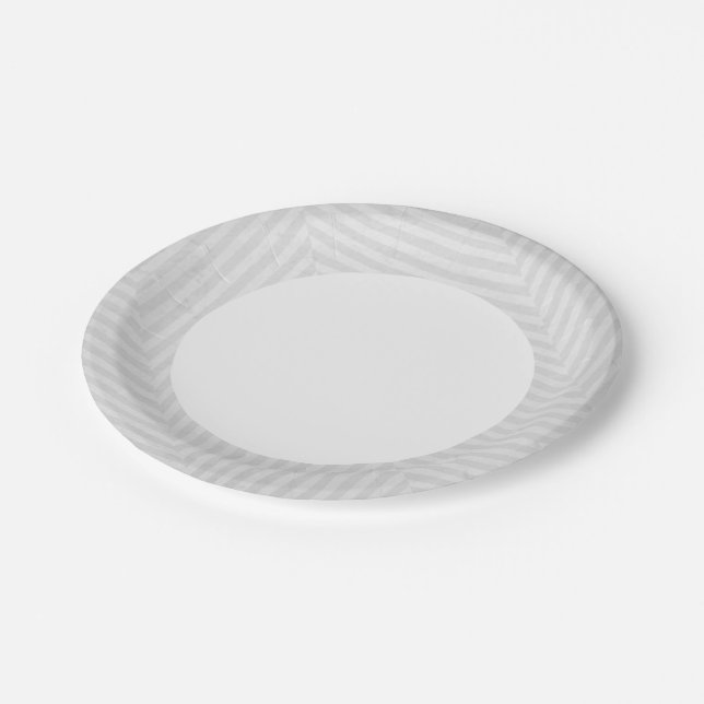Assiettes En Carton arrière - plan papier motif trié (Angle)