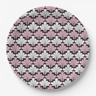 Assiettes En Carton Art Nouveau Chic