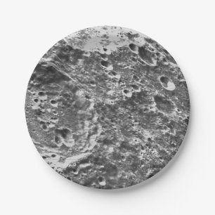 Assiettes En Carton Artemis 1 Lune Mission Lunaire Image