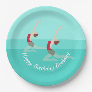 Assiettes En Carton Artistic Swimming