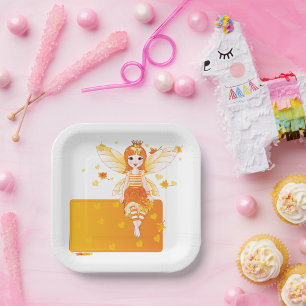 Assiettes En Carton Automne Princess Fairy