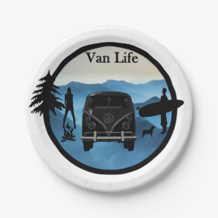 Assiettes En Carton Aventures de Van Life #vanlife