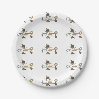 Assiettes En Carton Avion