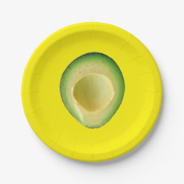 Assiettes En Carton Avocado Fiesta Jaune Para Louisa