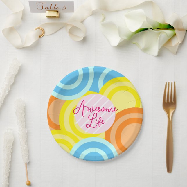 Assiettes En Carton Awesome Vie Puck Potluck (Mariage)