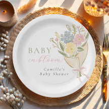 Baby in Bloom Fille Florale Baby Shower