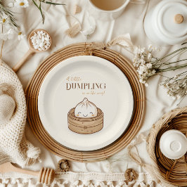 Assiettes En Carton Baby shower asiatique de Kawaii