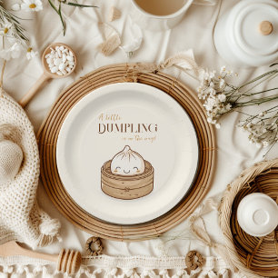 Assiettes En Carton Baby shower asiatique de Kawaii