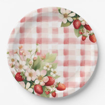 Baby Shower aux Fraises Sucrées