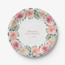 Baby Shower Cadre Fleur