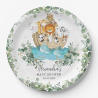 Baby shower d'arche de Noé de verdure Anniversaire
