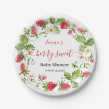 Baby shower de fraise Berry été Sweet