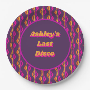 Assiettes En Carton Bachelorette super Disco