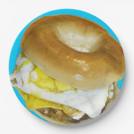 ASSIETTES EN CARTON BAGEL 6