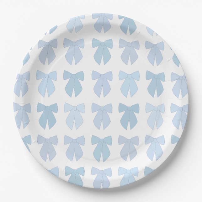 Assiettes En Carton Baies bleues (Devant)