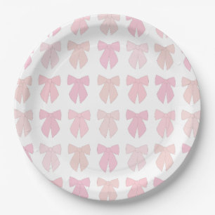 Assiettes En Carton Baies roses