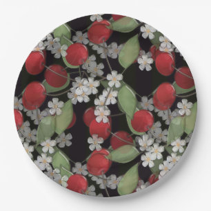 Assiettes En Carton Baies rouges