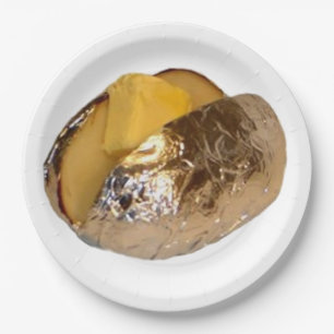 Assiettes En Carton Baked potato