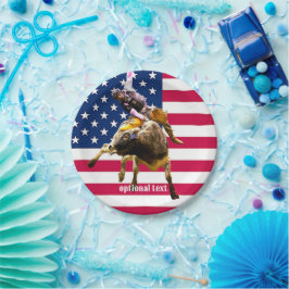 Assiettes En Carton Balle Rodeo