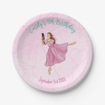 Ballerina Nutcracker Fille fête d'anniversaire