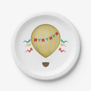 Assiettes En Carton Ballon à air chaud