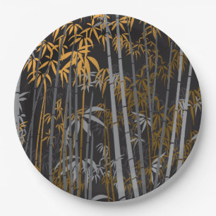 Assiettes En Carton Bambou 4