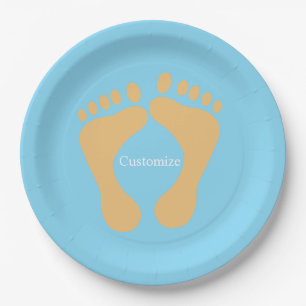 Assiettes En Carton Barefoot Beach Bum Thunder_Cove  